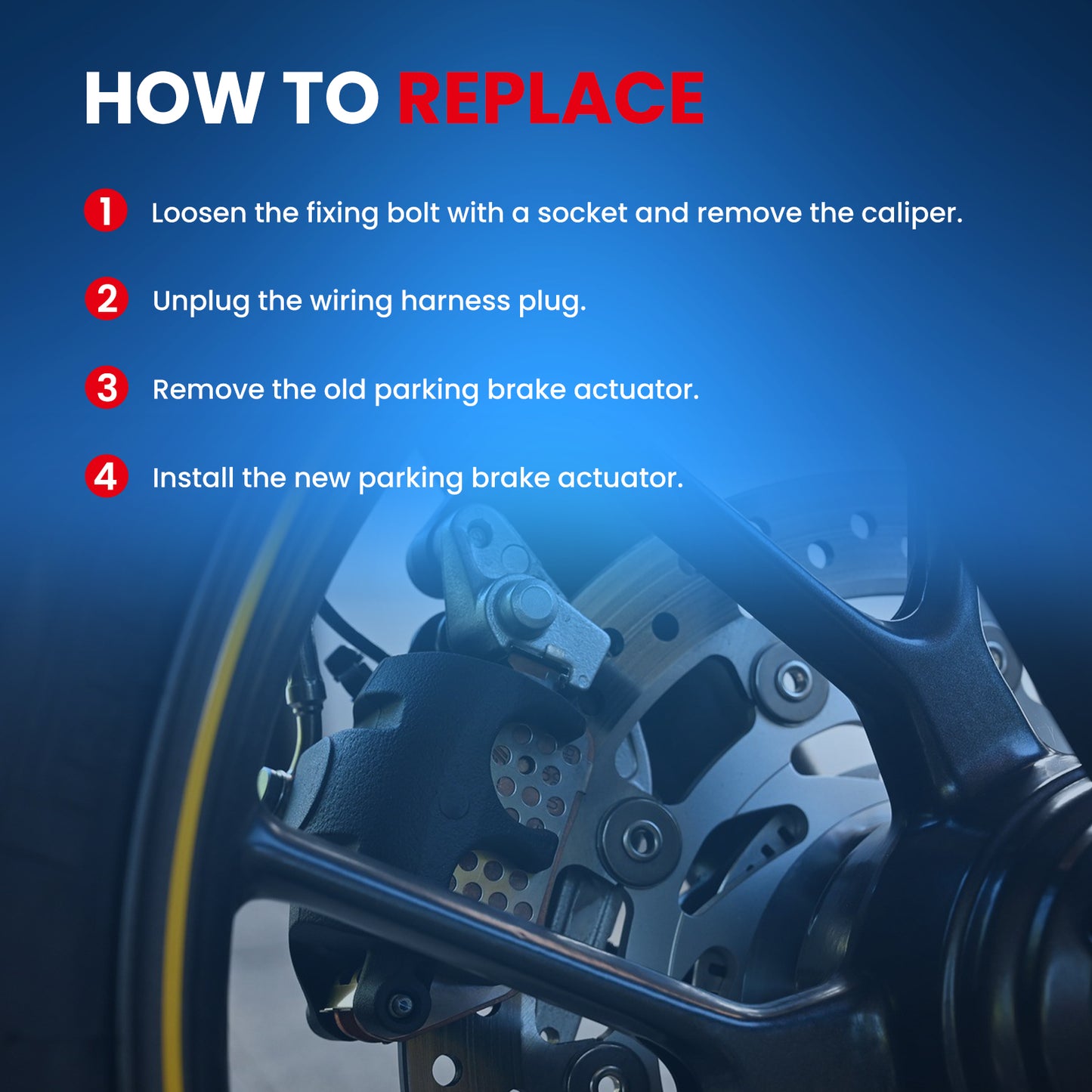 MOCA Parking Brake Actuator - EPB4138
