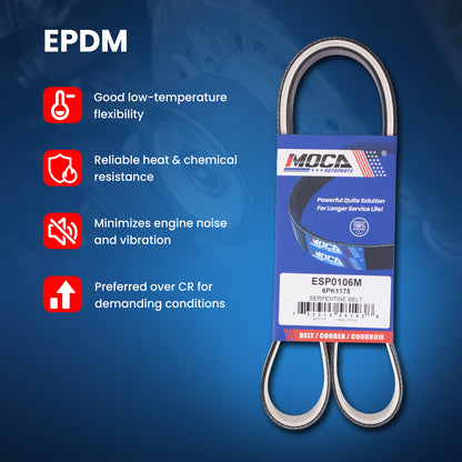 MOCA Serpentine Belt - ESP0106M