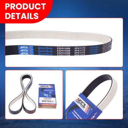 MOCA Serpentine Belt - ESP0106M