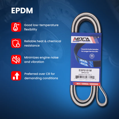 MOCA Serpentine Belt - ESP0151M