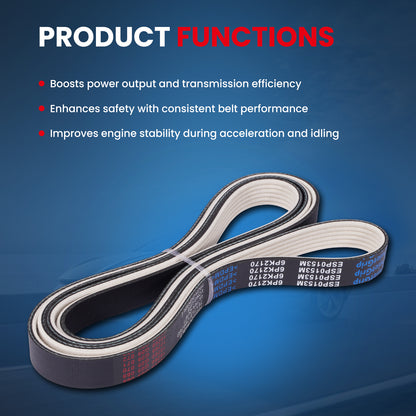 MOCA Serpentine Belt - ESP0153M