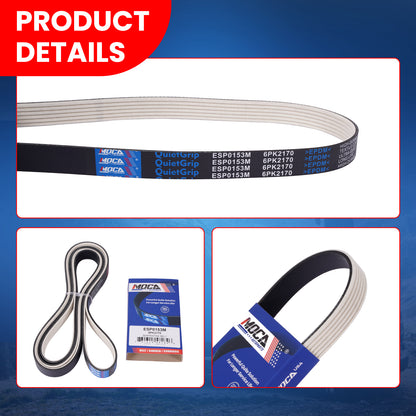 MOCA Serpentine Belt - ESP0153M