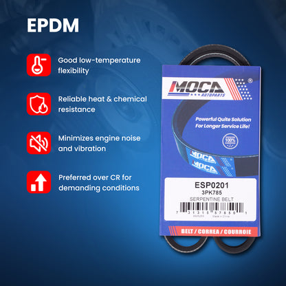 MOCA Serpentine Belt - ESP0201