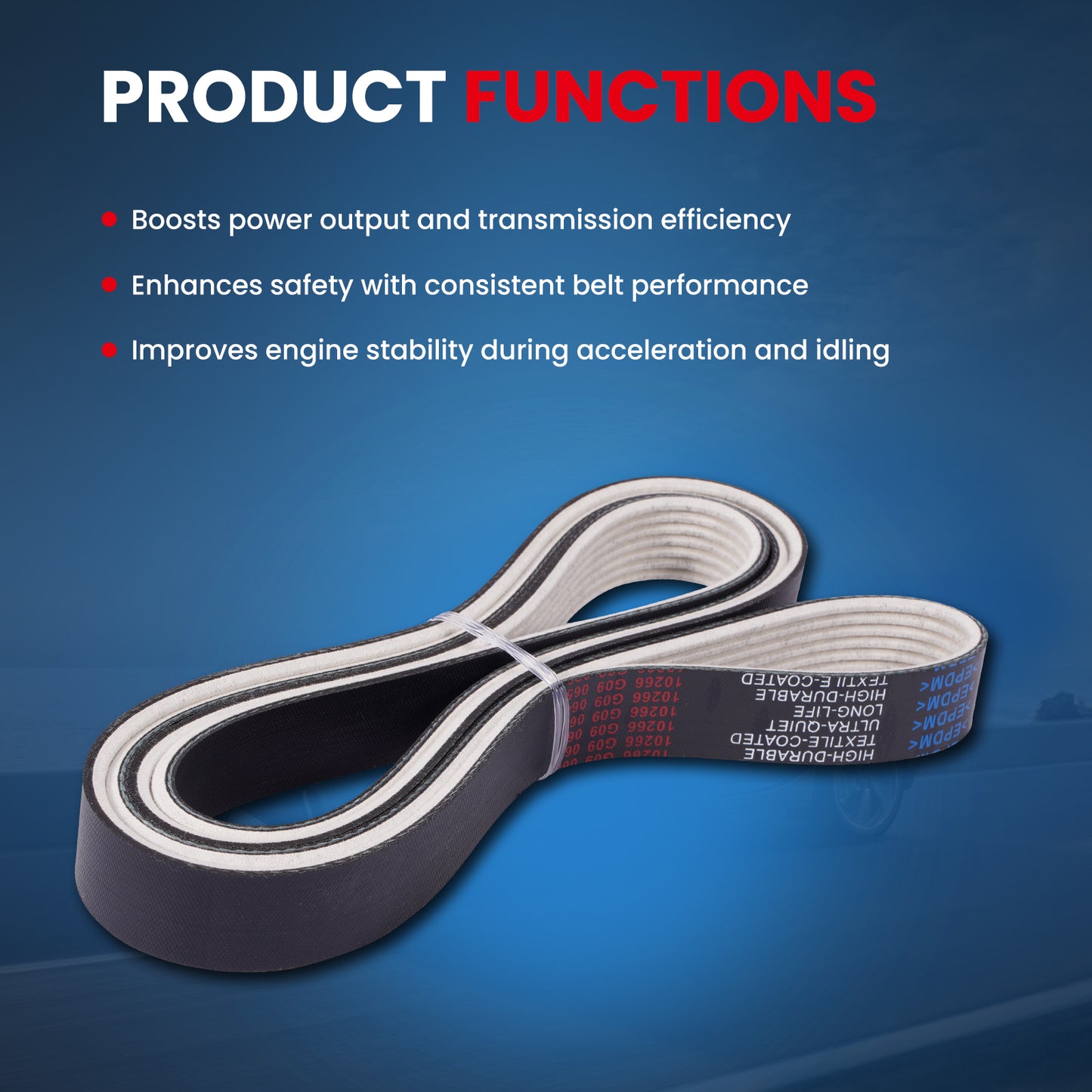 MOCA Serpentine Belt - ESP0227M