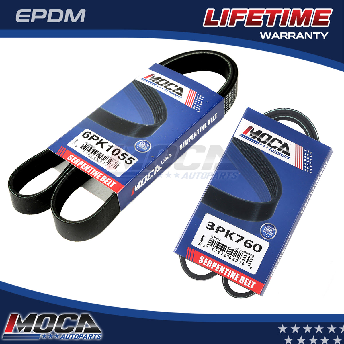 MOCA Serpentine Belt kit - ESP1026K2