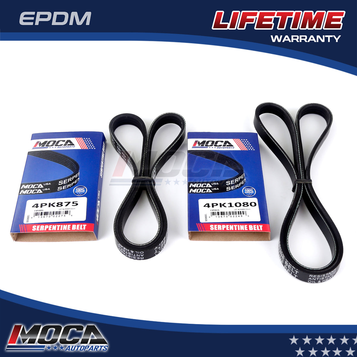 MOCA Serpentine Belt kit - ESP1049K2