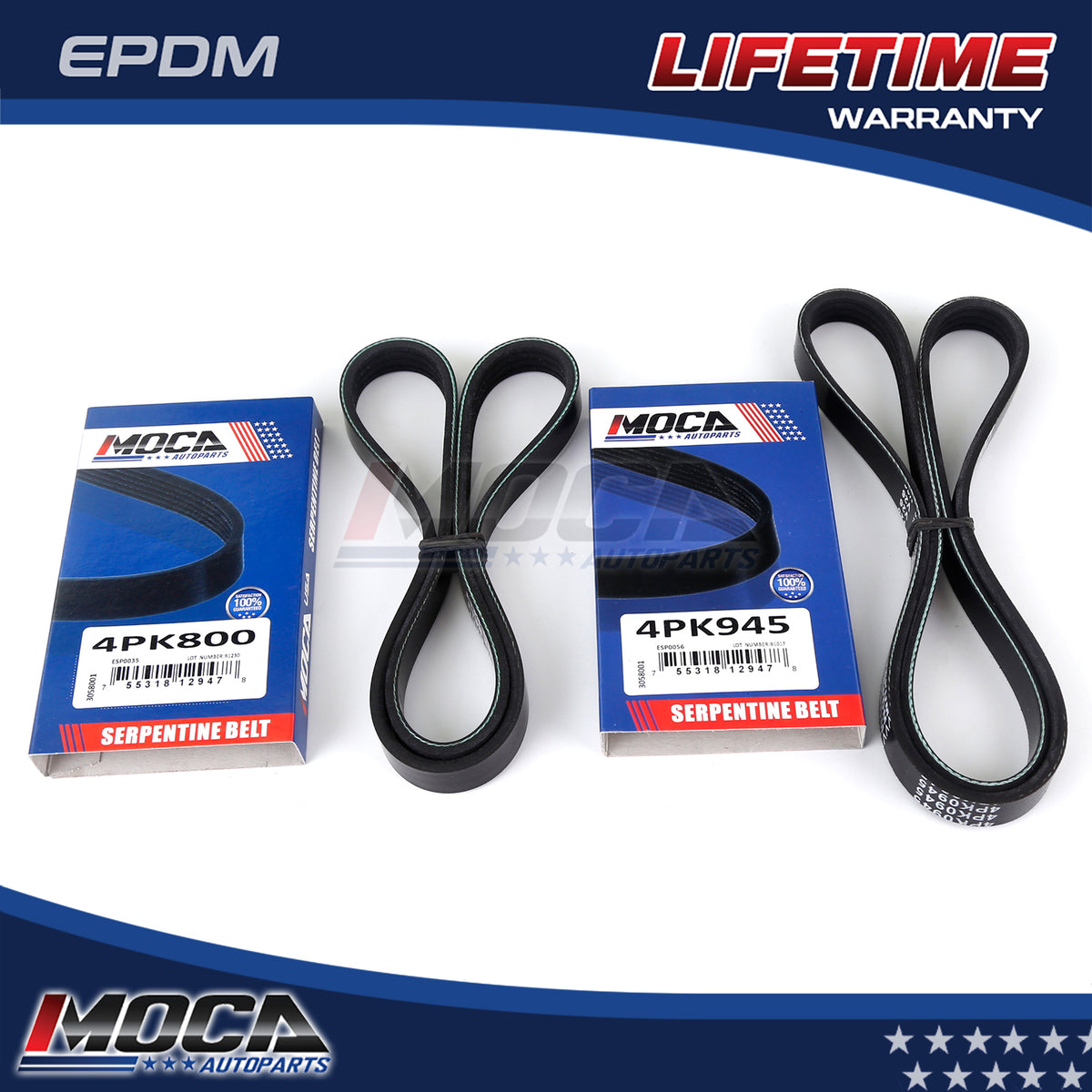 MOCA Serpentine Belt kit - ESP1060K2
