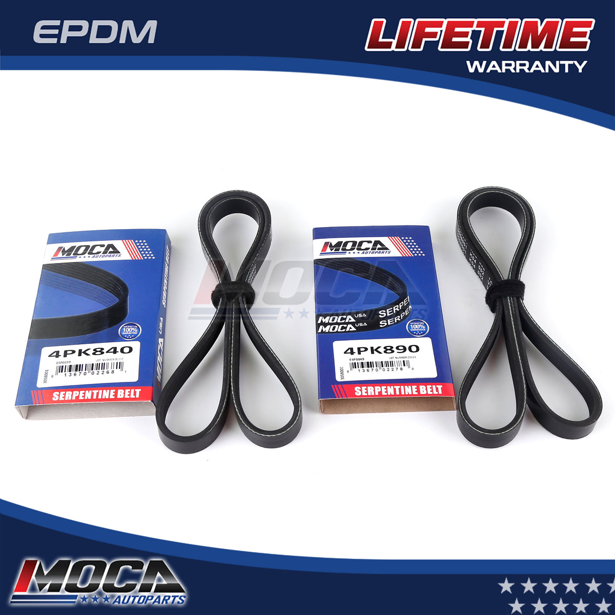 MOCA Serpentine Belt kit - ESP1065K2
