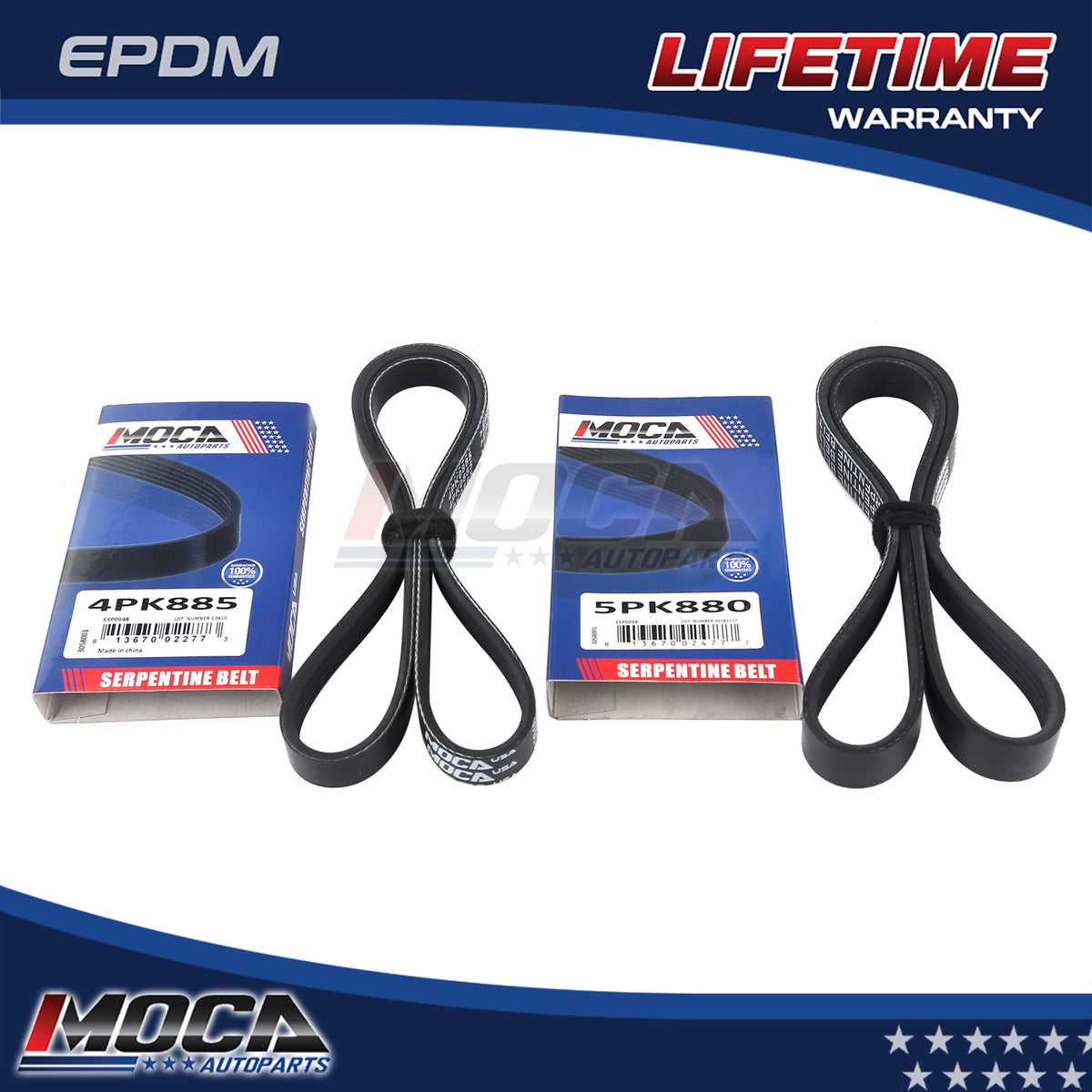MOCA Serpentine Belt kit - ESP1076K2