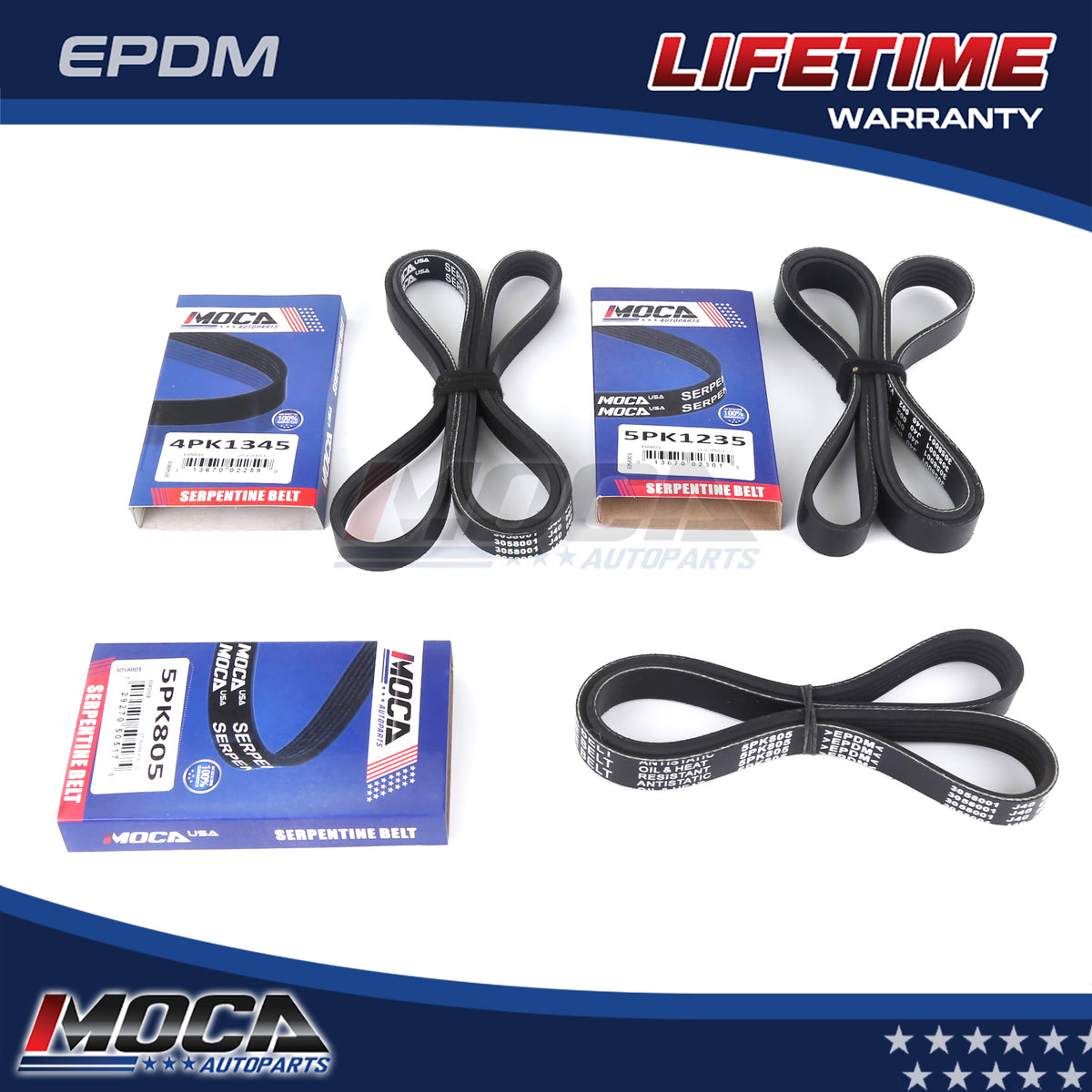 MOCA Serpentine Belt kit - ESP1107K3