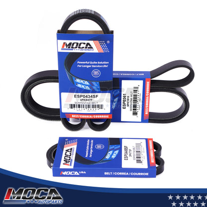 MOCA Serpentine Belt kit - ESP1130K3