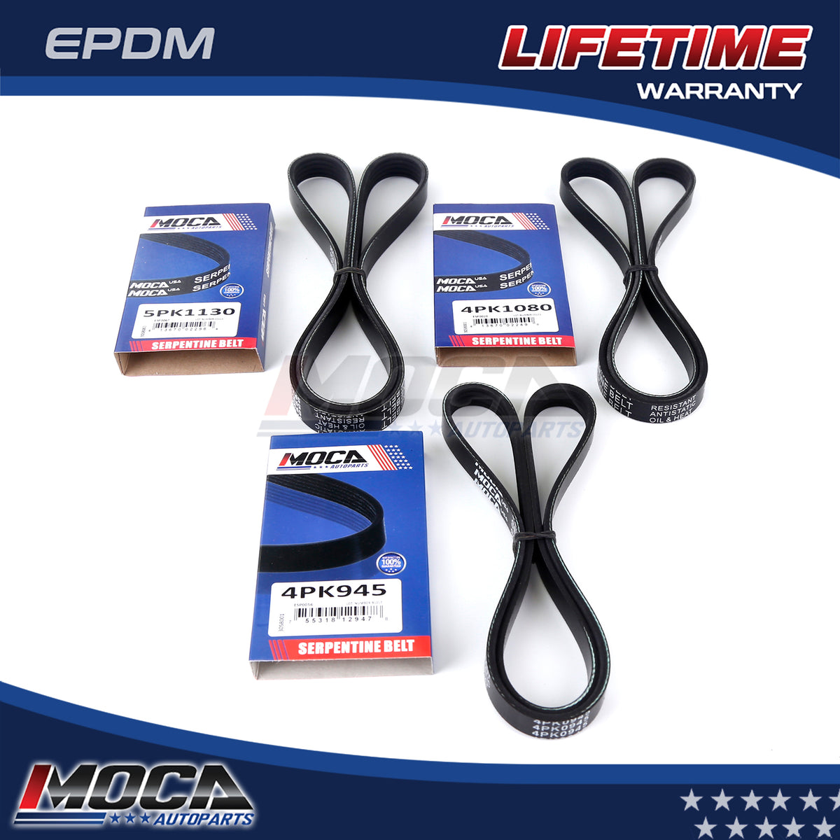 MOCA Serpentine Belt kit - ESP1134K3