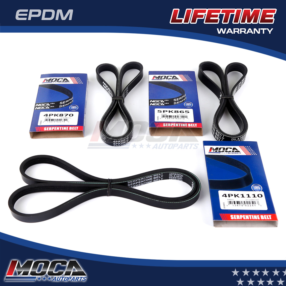 MOCA Serpentine Belt kit - ESP1135K3