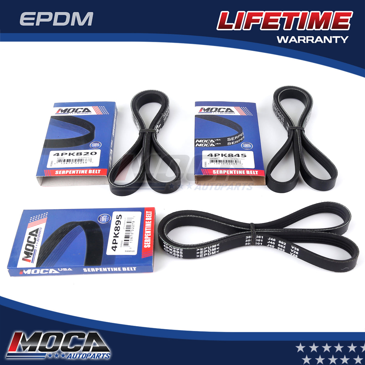 MOCA Serpentine Belt kit - ESP1138K3