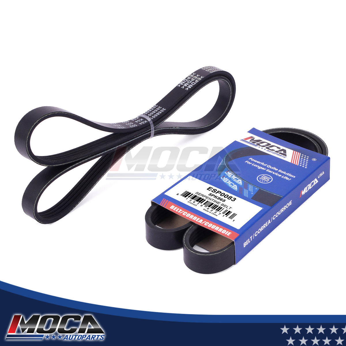 MOCA Serpentine Belt kit - ESP2053K2