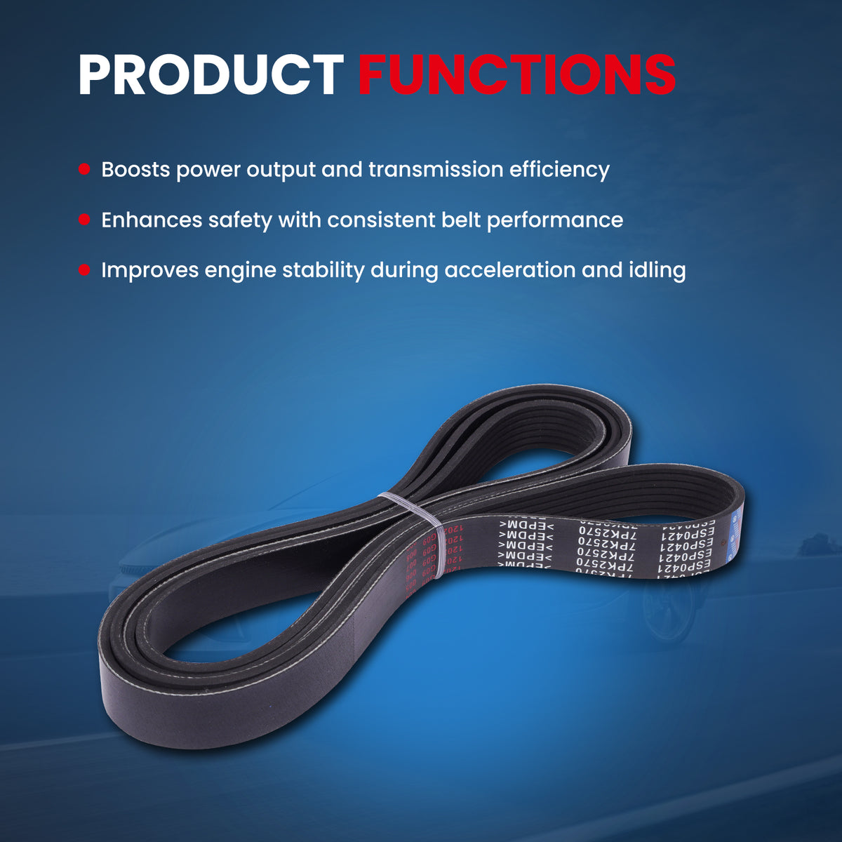 MOCA Serpentine Belt - ESP0421
