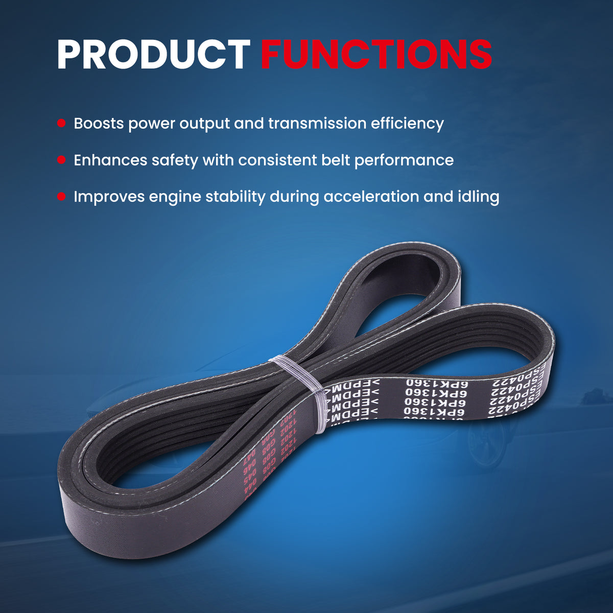 MOCA Serpentine Belt - ESP0422