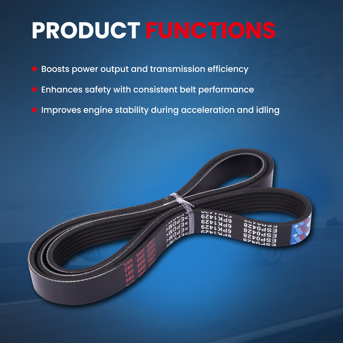 MOCA Serpentine Belt - ESP0428