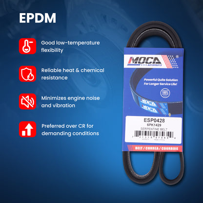 MOCA Serpentine Belt - ESP0428