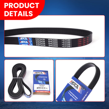 MOCA Serpentine Belt - ESP0430