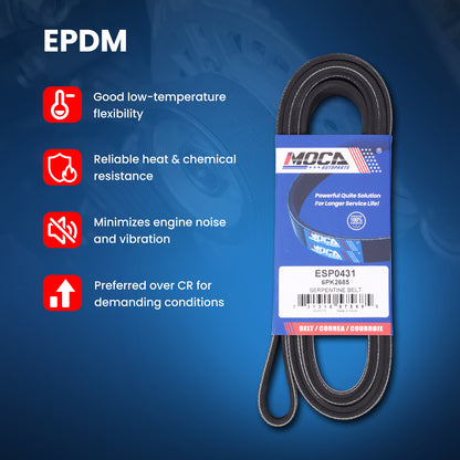 MOCA Serpentine Belt - ESP0431