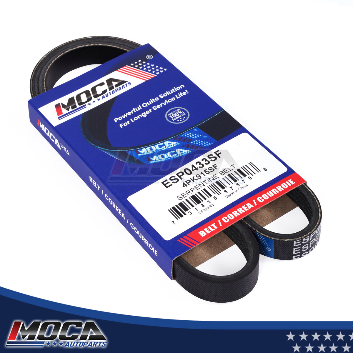 MOCA Serpentine Belt - ESP0433SF