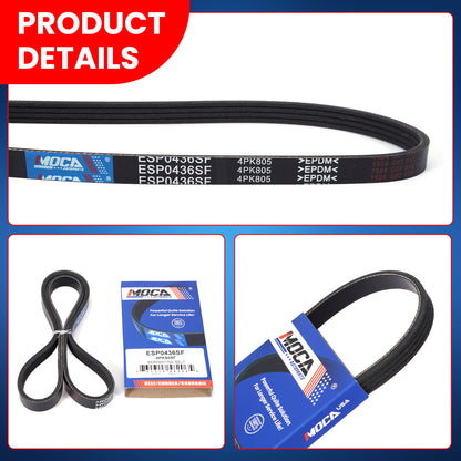 MOCA Serpentine Belt - ESP0436SF