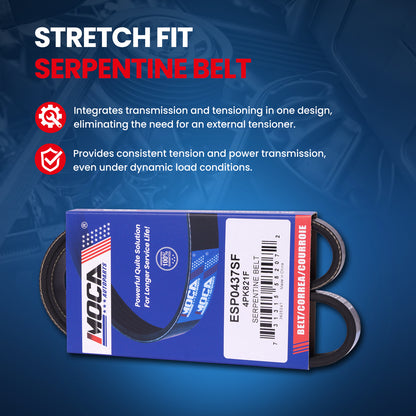 MOCA Serpentine Belt - ESP0437SF