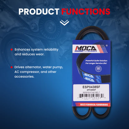 MOCA Serpentine Belt - ESP0438SF