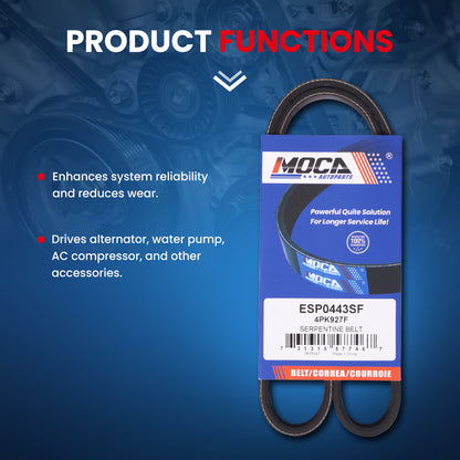 MOCA Serpentine Belt - ESP0443SF