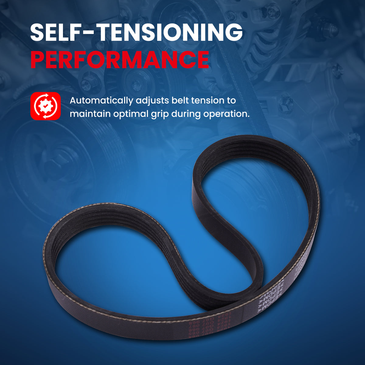 MOCA Serpentine Belt - ESP0445SF