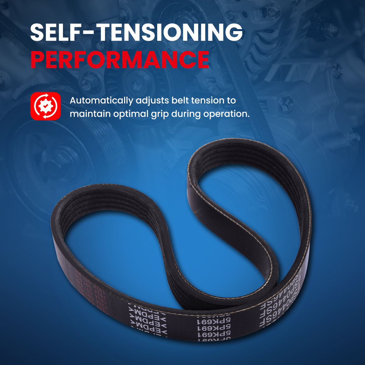 MOCA Serpentine Belt - ESP0446SF