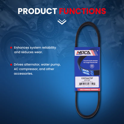 MOCA Serpentine Belt - ESP0447SF