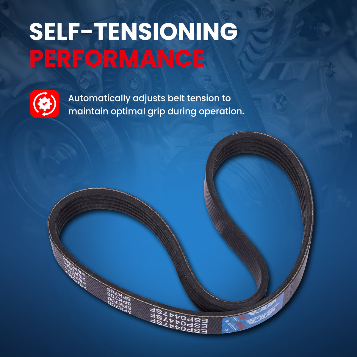MOCA Serpentine Belt - ESP0447SF