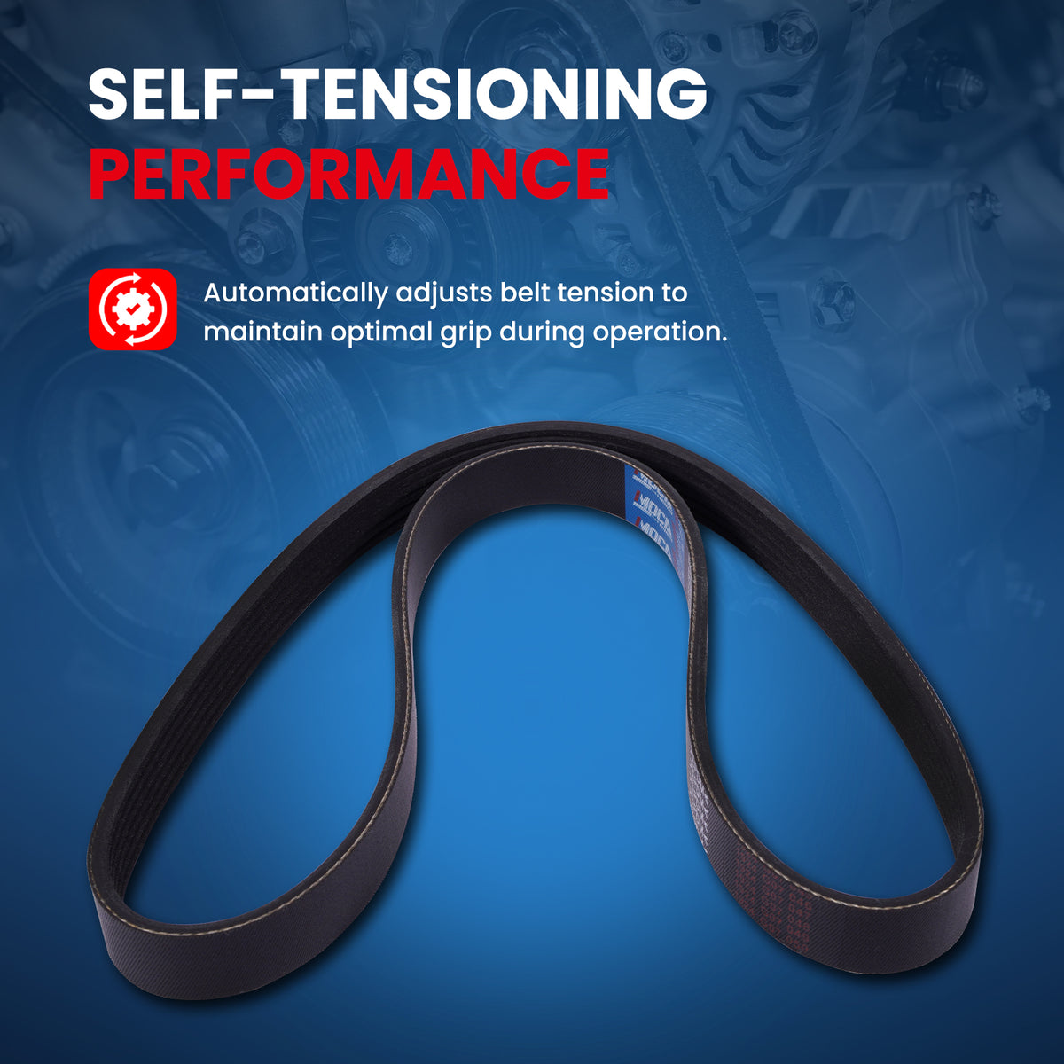 MOCA Serpentine Belt - ESP0448SF