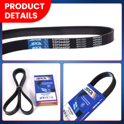 MOCA Serpentine Belt - ESP0448SF