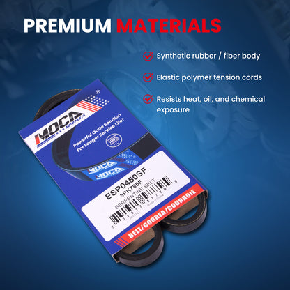 MOCA Serpentine Belt - ESP0450SF