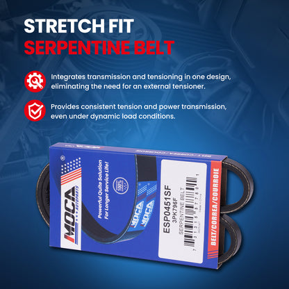 MOCA Serpentine Belt - ESP0451SF