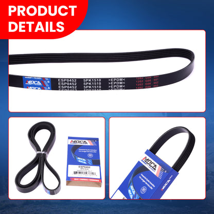 MOCA Serpentine Belt - ESP0452