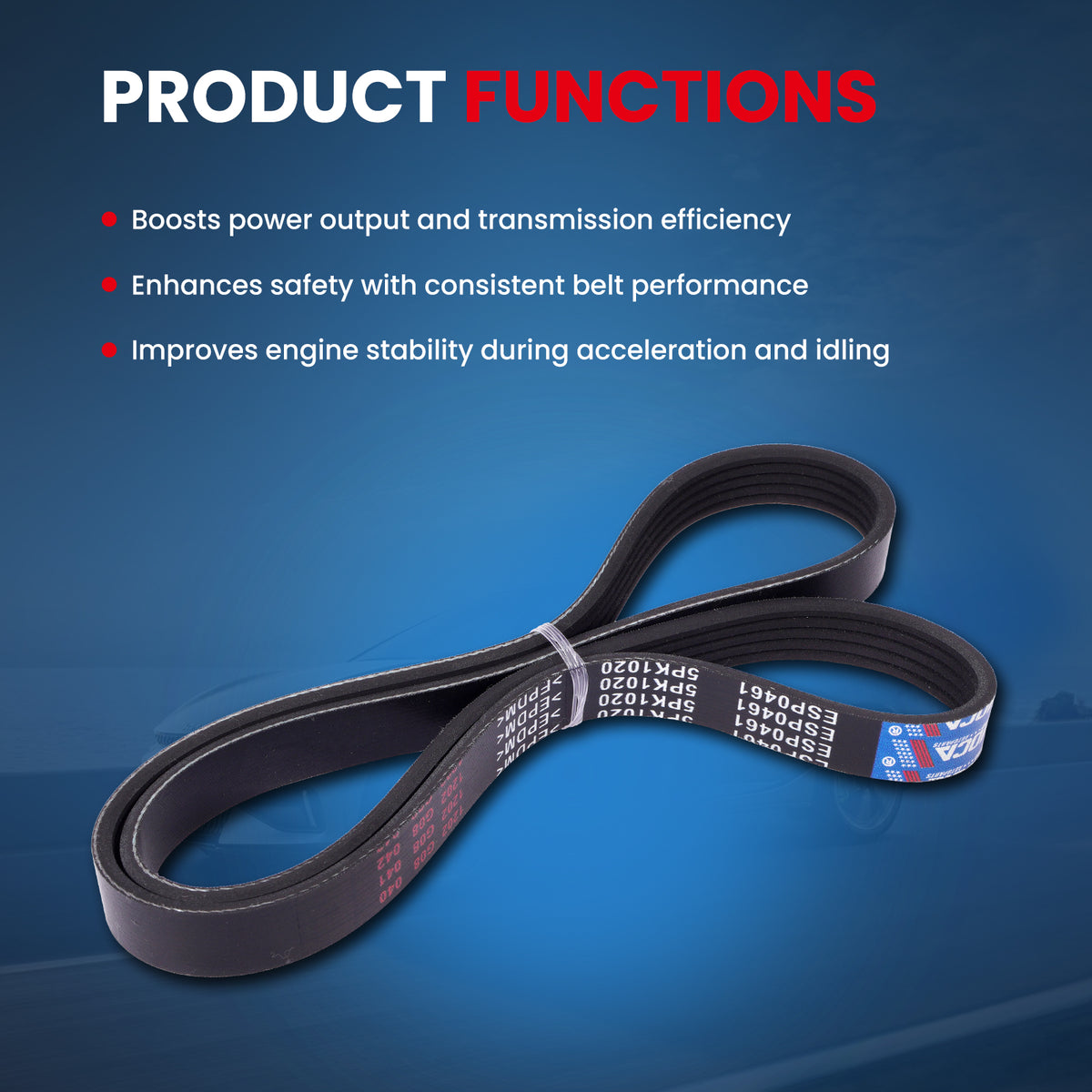 MOCA Serpentine Belt - ESP0461