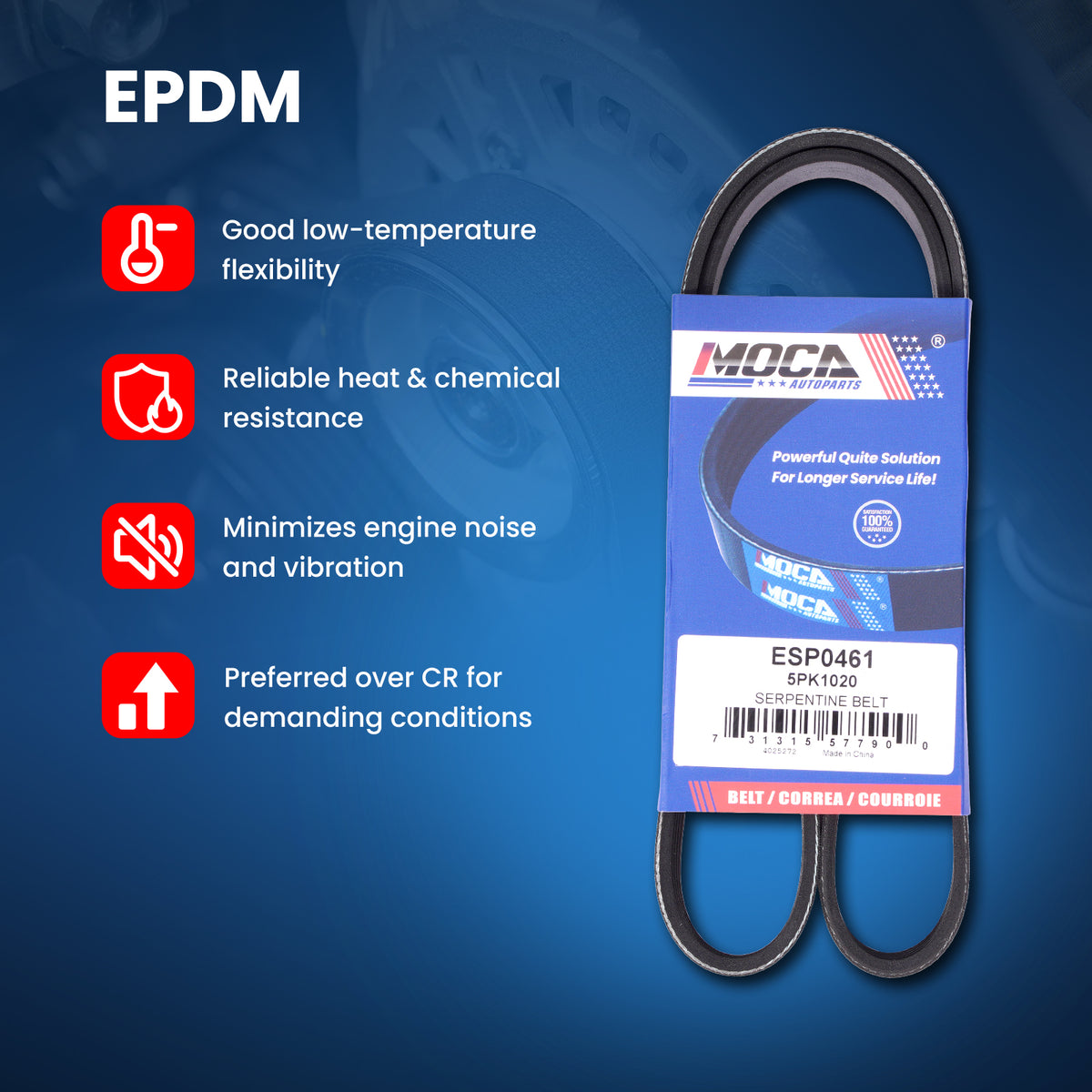 MOCA Serpentine Belt - ESP0461