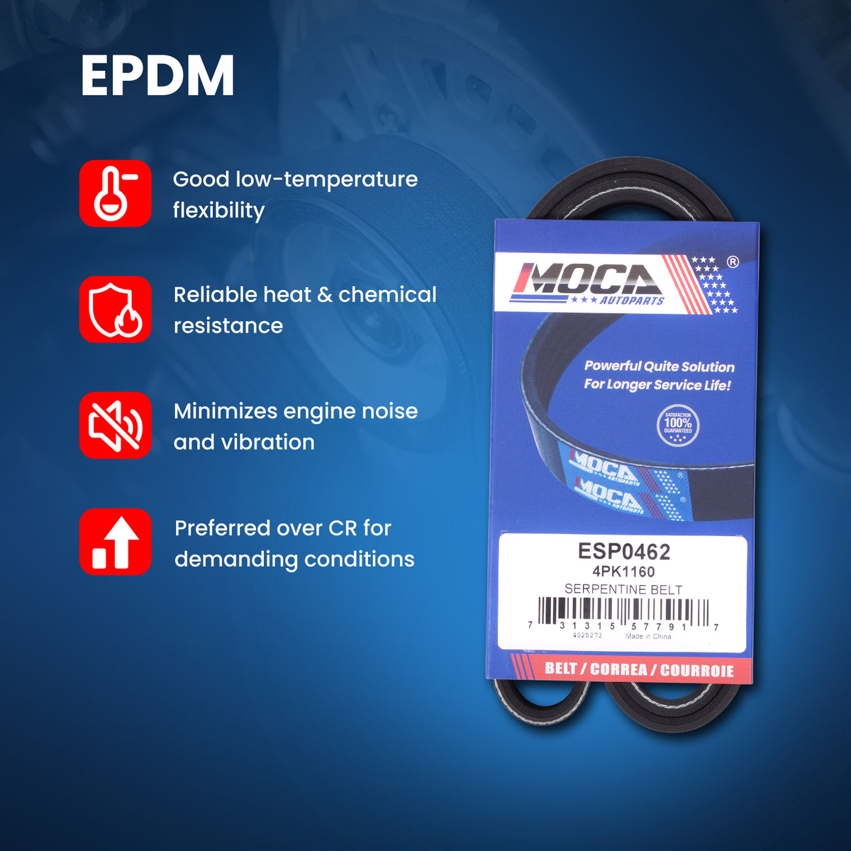 MOCA Serpentine Belt - ESP0462