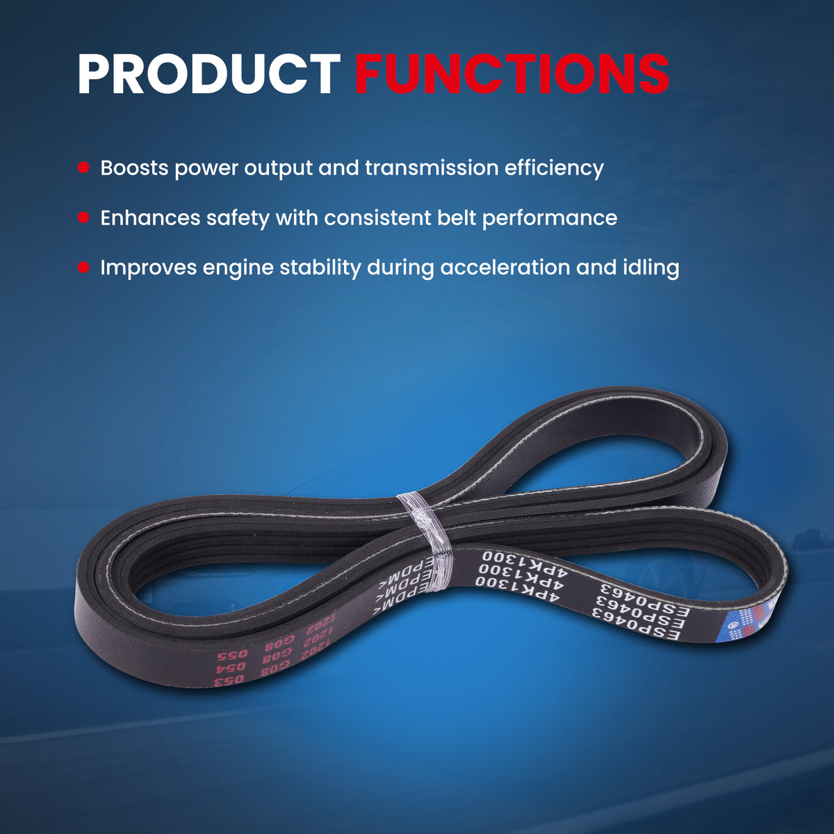 MOCA Serpentine Belt - ESP0463