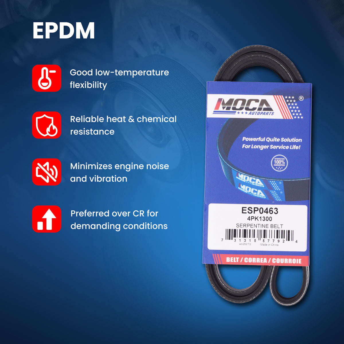 MOCA Serpentine Belt - ESP0463