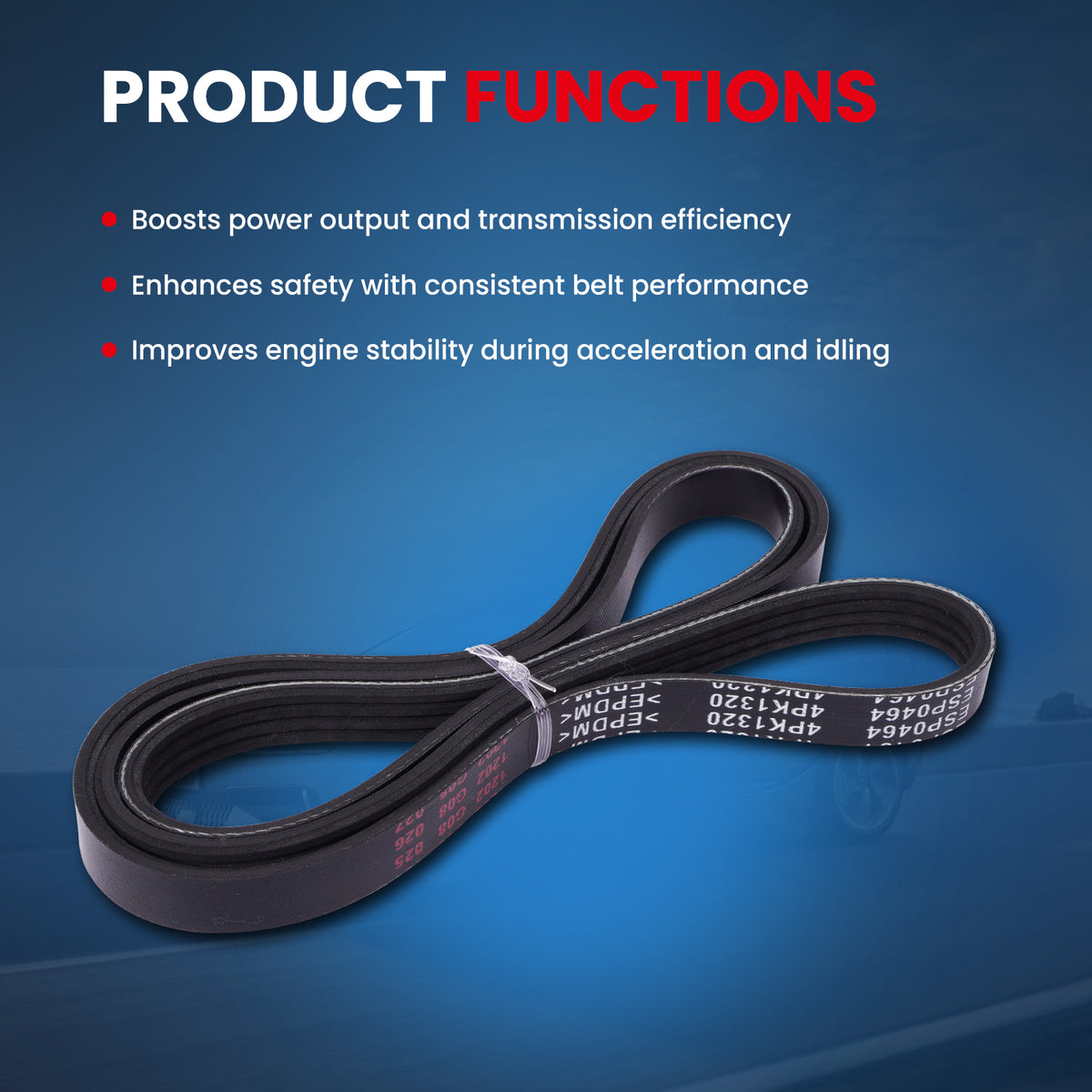MOCA Serpentine Belt - ESP0464