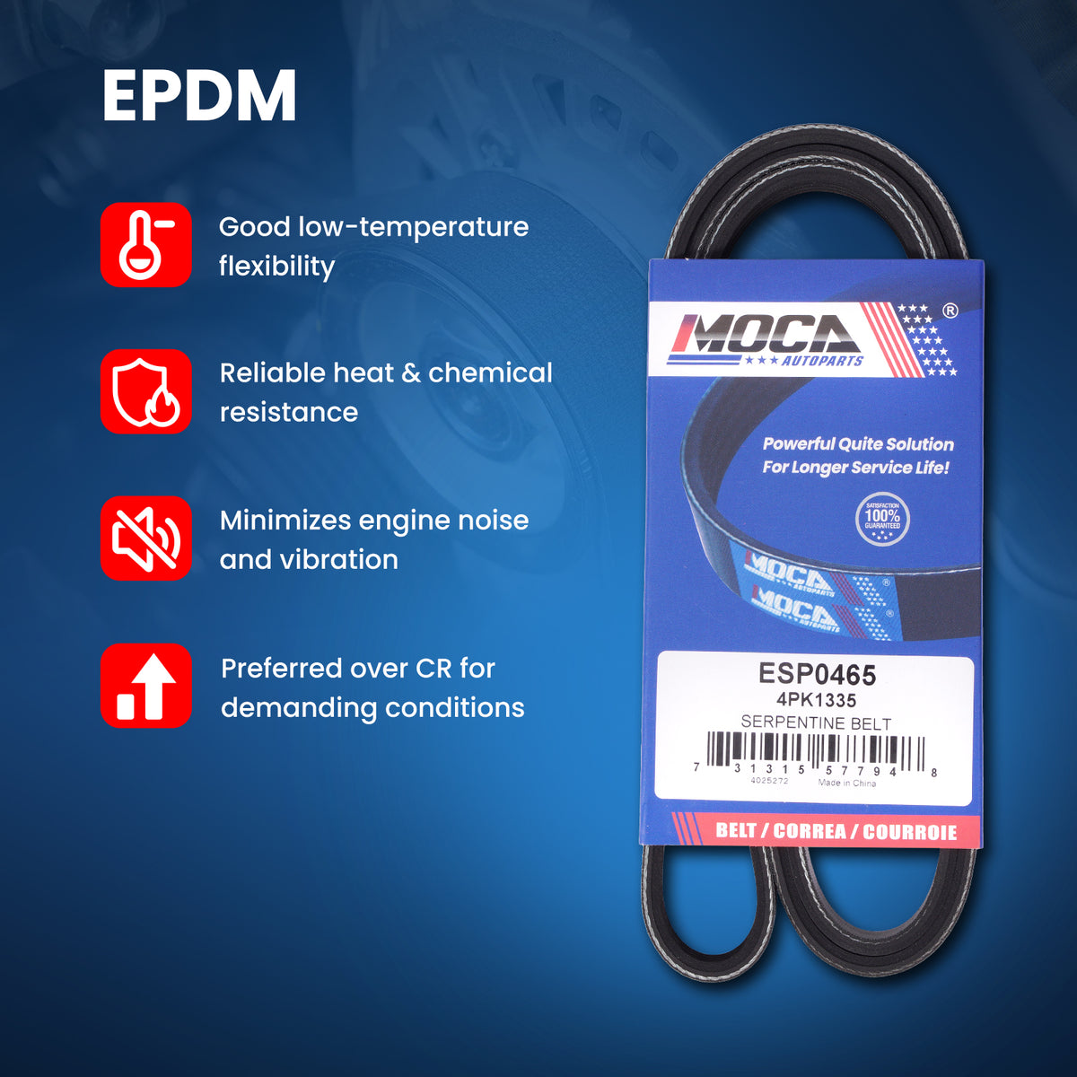 MOCA Serpentine Belt - ESP0465