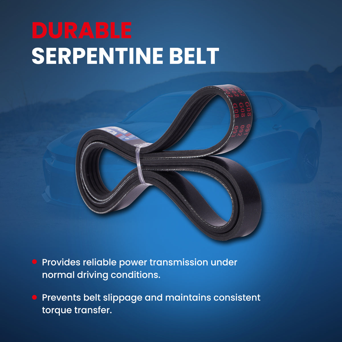 MOCA Serpentine Belt - ESP0465