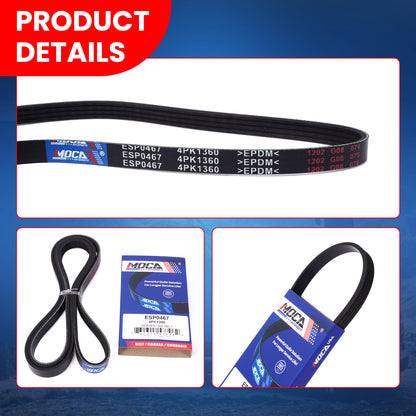 MOCA Serpentine Belt - ESP0467