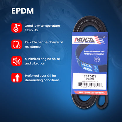 MOCA Serpentine Belt - ESP0471