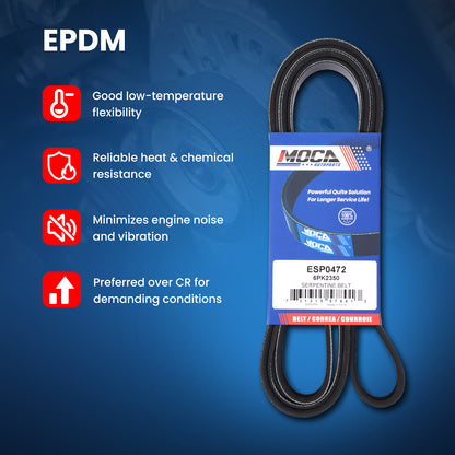 MOCA Serpentine Belt - ESP0472